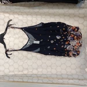 Maurices tie shoulder tank top